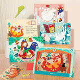 Mideer My First Fairytale - Sticker & Coloring Cards