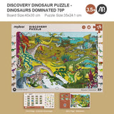 Mideer Observation Puzzle Dinosaur World - 70pcs