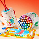 Mideer Rotary Washable Crayons - 24 Colors