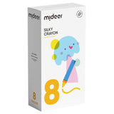 Mideer Rotary Washable Crayons - 8 Colors