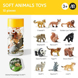 Mideer Safari Animal Collectibles - 12pcs
