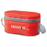 Milton Executive Insulated Lunch Box Set With Lunch Bag - Red