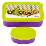 Milton School Time Lunch Box - Purple