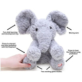 Mini Melody Peekaboo Soft Plush Toys - Elephant