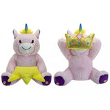Mini Melody Peekaboo Soft Plush Toys Unicorn - Pink