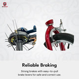 Mogoo Flyer Magnesium Kids Bike - 16" - Red