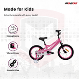 Mogoo Rayon Junior 2.0 14" Kids Bicycle - Pink