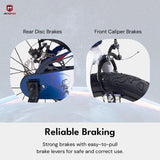 Mogoo Rover Kids Magnesium Bike - 16-Inch - Blue