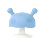 Mombella Mimi Mushroom Soothing Teether Toy - Light Blue