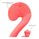 Mombella Squirrel Baby Teether Toy - Rose