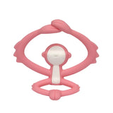 Mombella Hugging Monkey Teether Toys - Pink