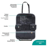 Moon Baby Back Seat Organizer - Black Twill
