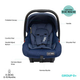 Moon Bibo Baby Car Seat - Blue