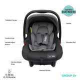 Moon Bibo Baby Car Seat - Grey