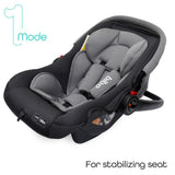 Moon Bibo Baby Car Seat - Grey