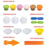 Moon Kids Dough Cupcake Set - Set of 6