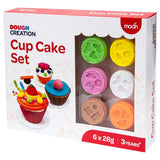 Moon Kids Dough Cupcake Set - Set of 6