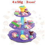 Moon Kids Dough Cupcake Tower - Set of 4