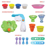 Moon Kids Dough Ice-Cream Station - Set of 4