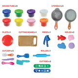 Moon Kids Dough Kitchen Creation Set of 8