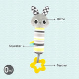 Moon A Good Night Soft Rattle Toy - Bunny