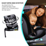 Moon GYRO PRO plus i-Size 360 Degree Roating Car Seat - Grey