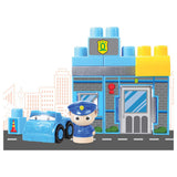 Moon Police Patrol Bulding Blocks - 15Pcs.