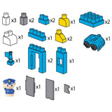 Moon Police Squad Building Blocks - 23Pcs.