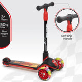 Moon Ranger Ride Kids Skate Scooter - Red