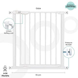 Moon Safety Gate 74.5-86 Cm
