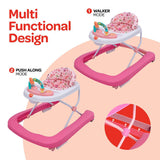 Moon Stride Baby Walker - Rose Pink