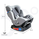 Moon Sumo Baby/Infant Car Seat - Light Grey