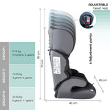 Moon Tolo Baby/Kids Car Seat - Ash Grey