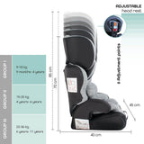 Moon Tolo Baby/Kids Car Seat - Slate Grey