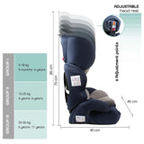 Moon Tolo Baby/Kids Car Seat - Navy Blue