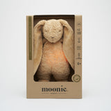 Moonie 2.0 Organic Humming Bunny Friend with Lamp - Cappuccino
