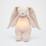 Moonie 2.0 Organic Humming Bunny Friend with Lamp - Rose