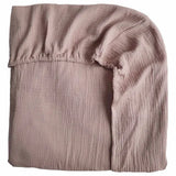 Mushie Crib Sheet Small Natural - Laadlee