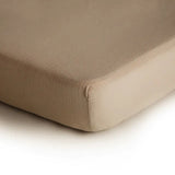 Mushie Crib Sheet Small Natural - Laadlee