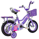 MYTS 12-inch Peppa Peg Stylish Double Seat Bicycle - Purple