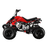 MYTS 125cc Quad ATV Bike With Reverse For Kids - Red