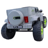 MYTS 12V Electric Rideon Suv Jeep - White