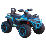 MYTS ATV Quad Boys Ride-On 4-Wheeler Quad Bike 12V - Blue