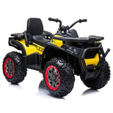 MYTS 12V Kids Electric ATV Quad Ride On - Yellow