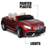 MYTS 12V Mercedes Maybach Rideon Electric Car - Red