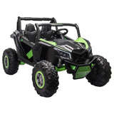 MYTS 12V UTV SXS Kids Turbo Buggy With Suspension - Green
