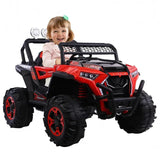 MYTS 12V Wrath Electric Kids Rideon Jeep - Red