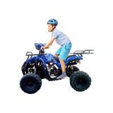 MYTS 150cc Quad ATV Bike With Reverse For Kids - Blue
