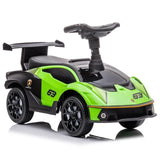MYTS 2-In-1 Lamborghini Kids Push Along Ride On - Green