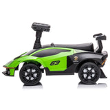 MYTS 2-In-1 Lamborghini Kids Push Along Ride On - Green